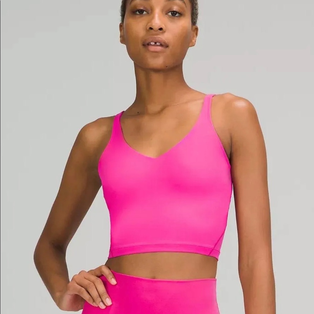 LULULEMON NWT Sonic Pink Align Tank NWT Size 0